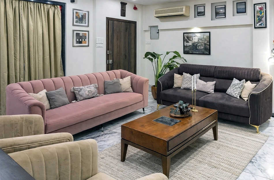 Ajmera Vann Versova - Living Room