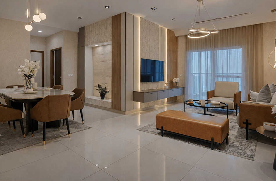 Purva Park Hill Mallasandra - Living Room