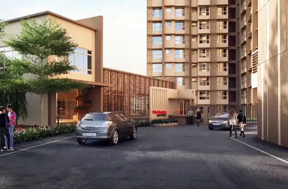 Mahindra Happinest Kalyan - Project Front View
