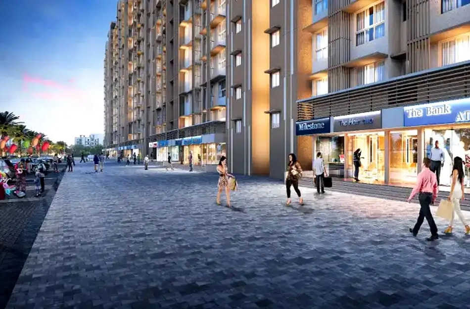 Mahindra Happinest Kalyan - Project Entrance View