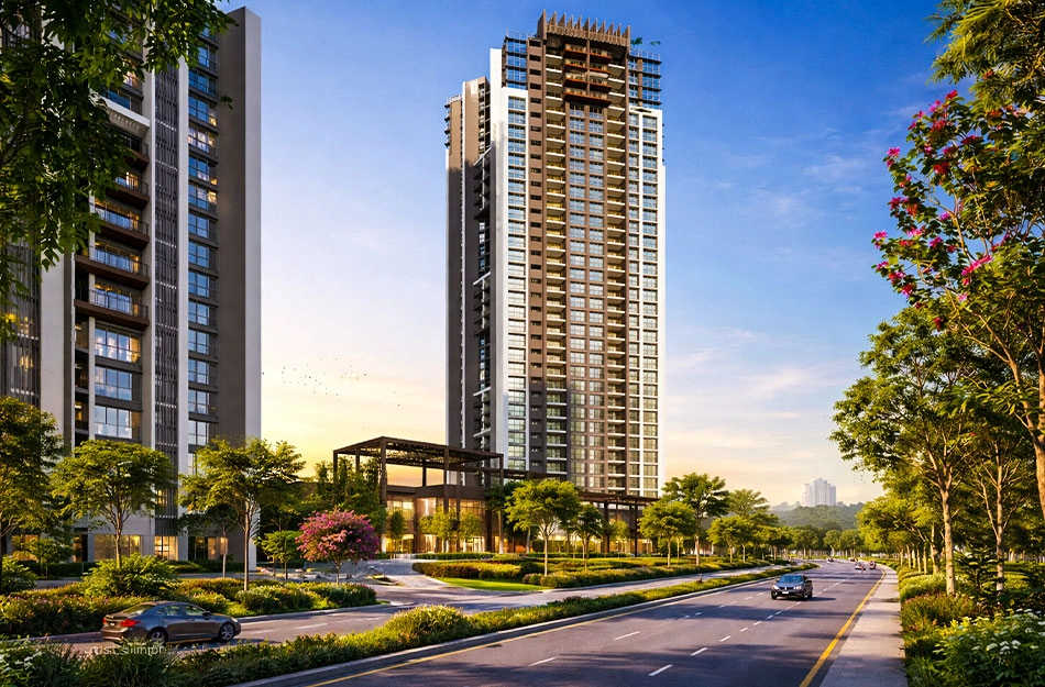 Shapoorji Pallonji Parkwest Binny Pete - Elevation 4