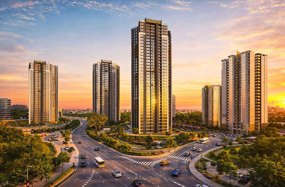 Shapoorji Pallonji Parkwest Binny Pete - Elevation