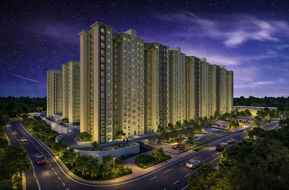 Provident Park Square Kanakapura - Elevation