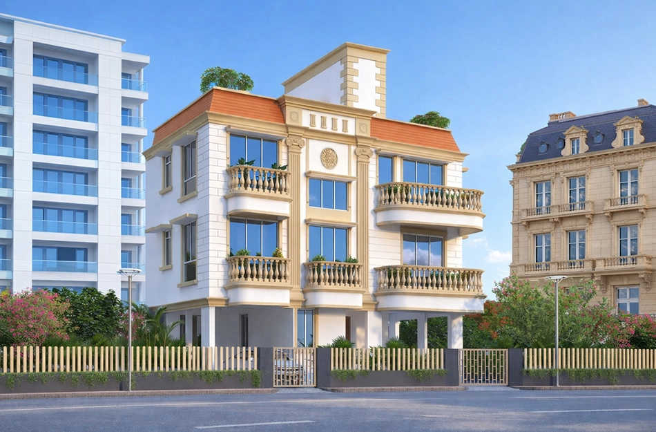 Wadhwa Bungalows Panvel - Elevation 2