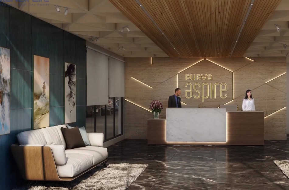 Purva Aspire Bavdhan - Tower Entrance Lobby