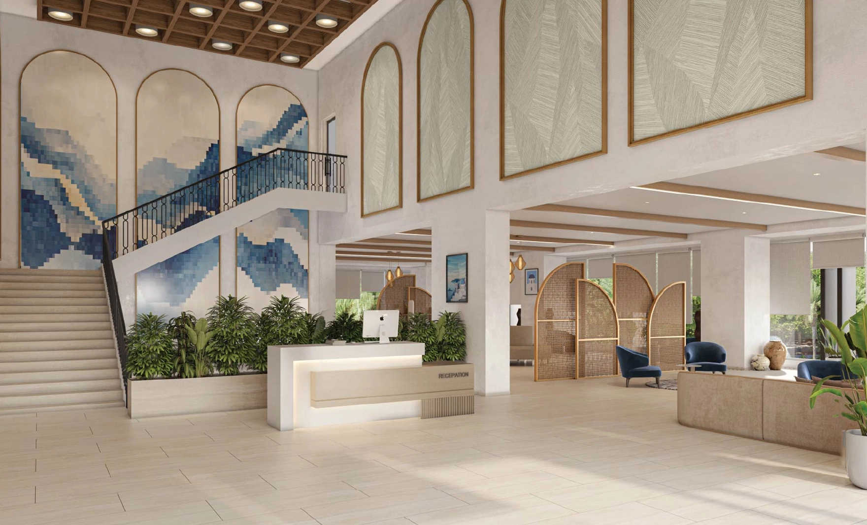 Godrej Aqua Hinjewadi - Tower Entrance Lobby
