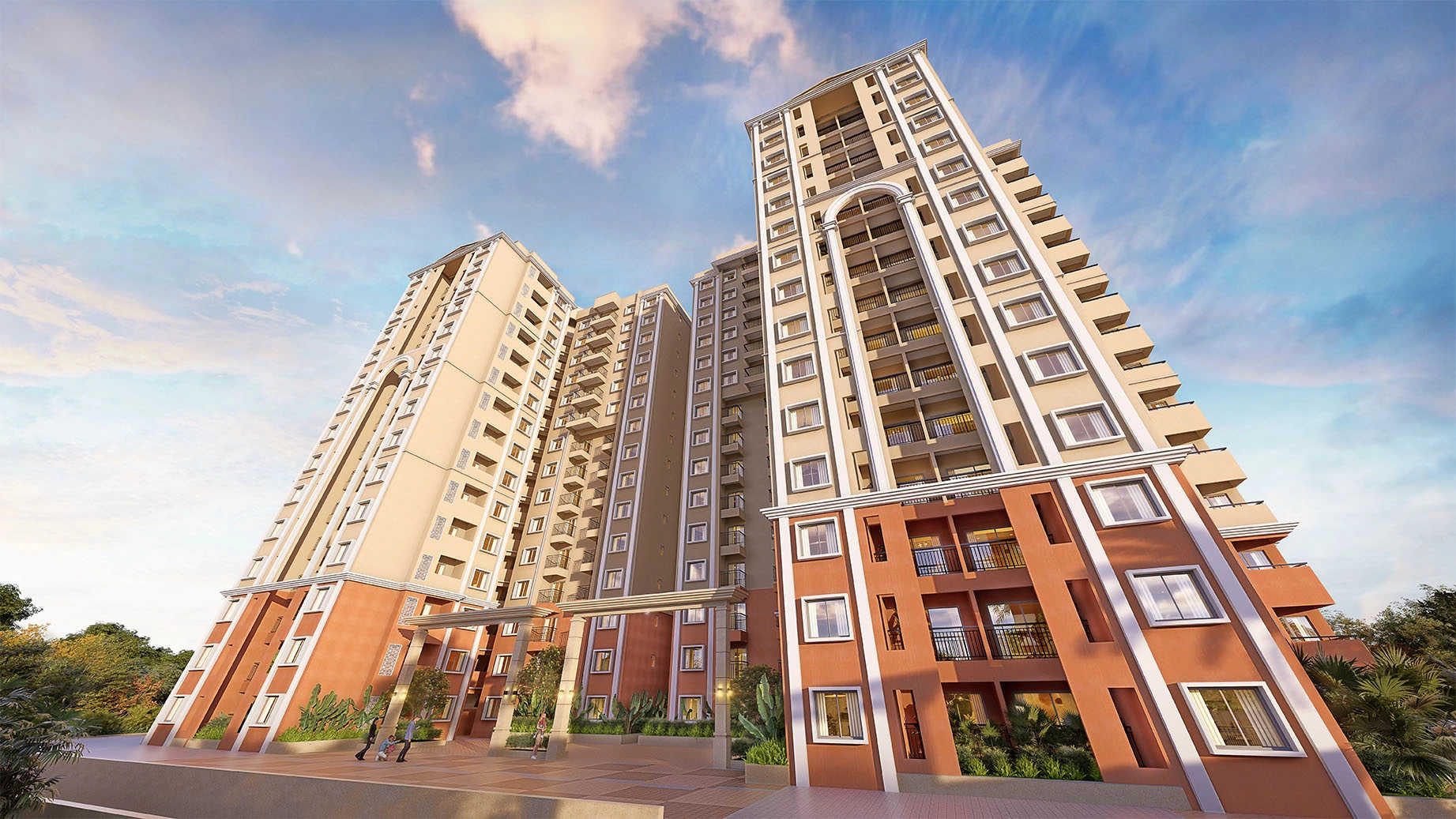 Ramky Lumina Rayasandra - Project Front View