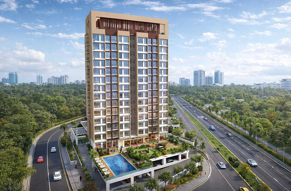 Sai Proviso Sapphire Kalamboli - Elevation 2
