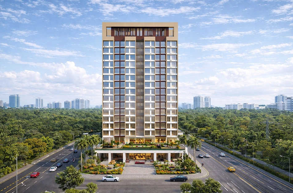 Sai Proviso Sapphire Kalamboli - Elevation 3