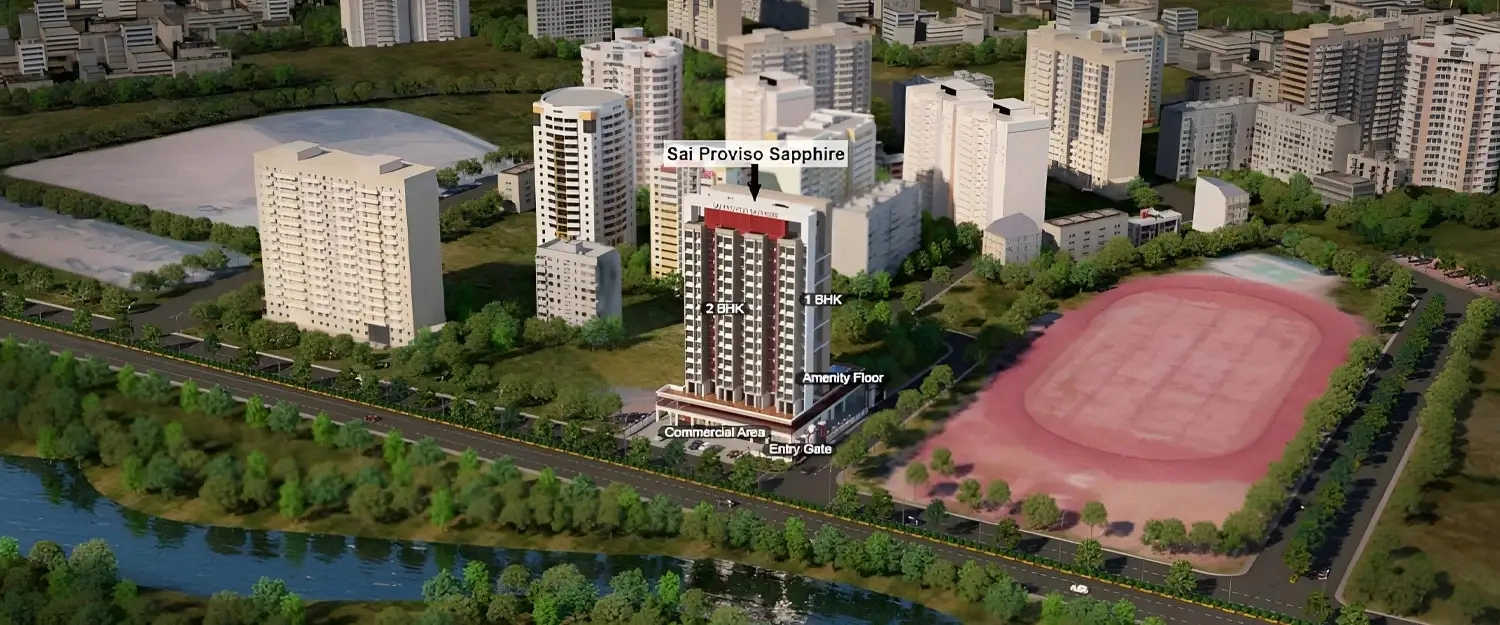 Sai Proviso Sapphire Kalamboli - Elevation 3 - Image 2