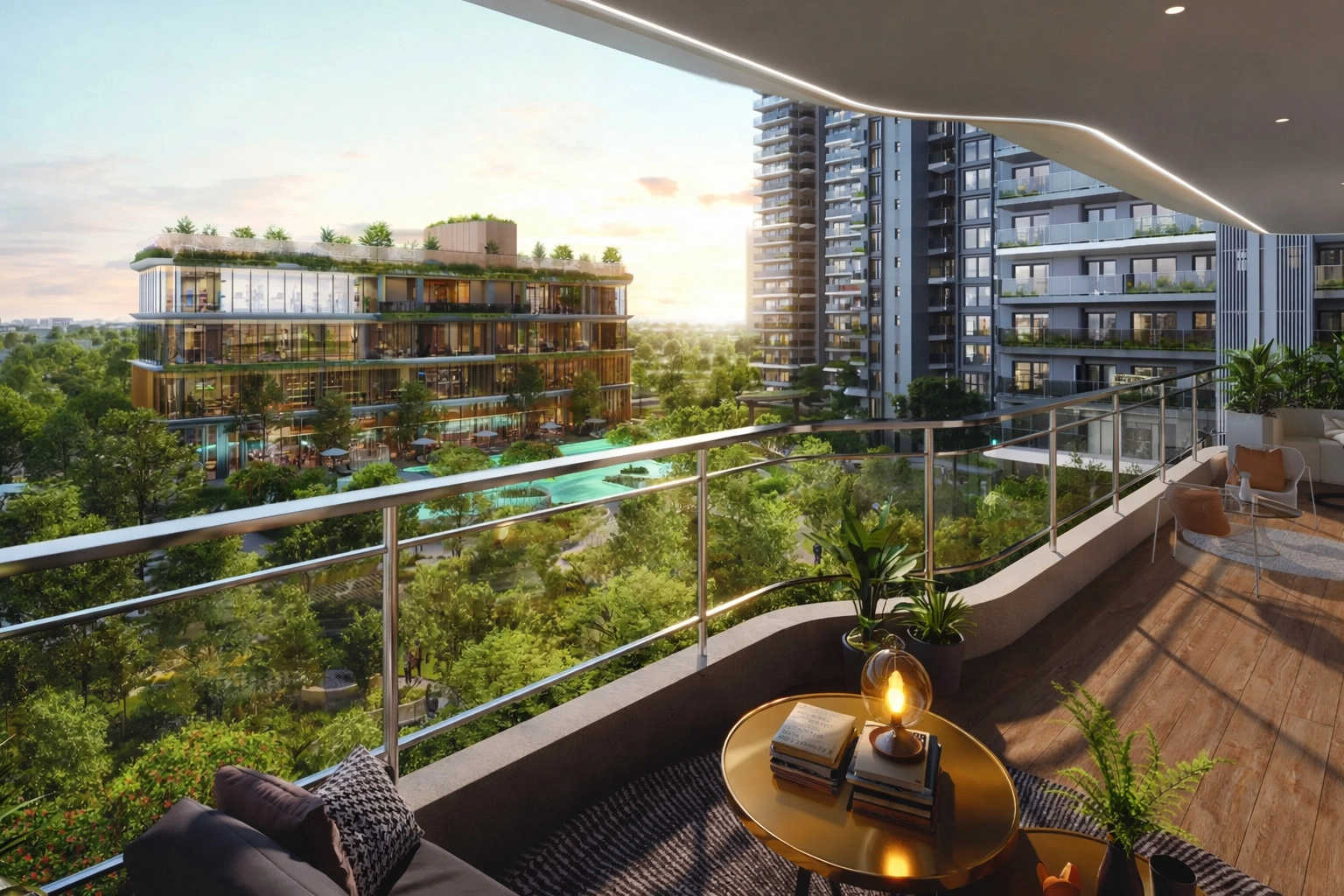 Eldeco 7 Peaks Residences Sector Omicron 1 A - Balcony