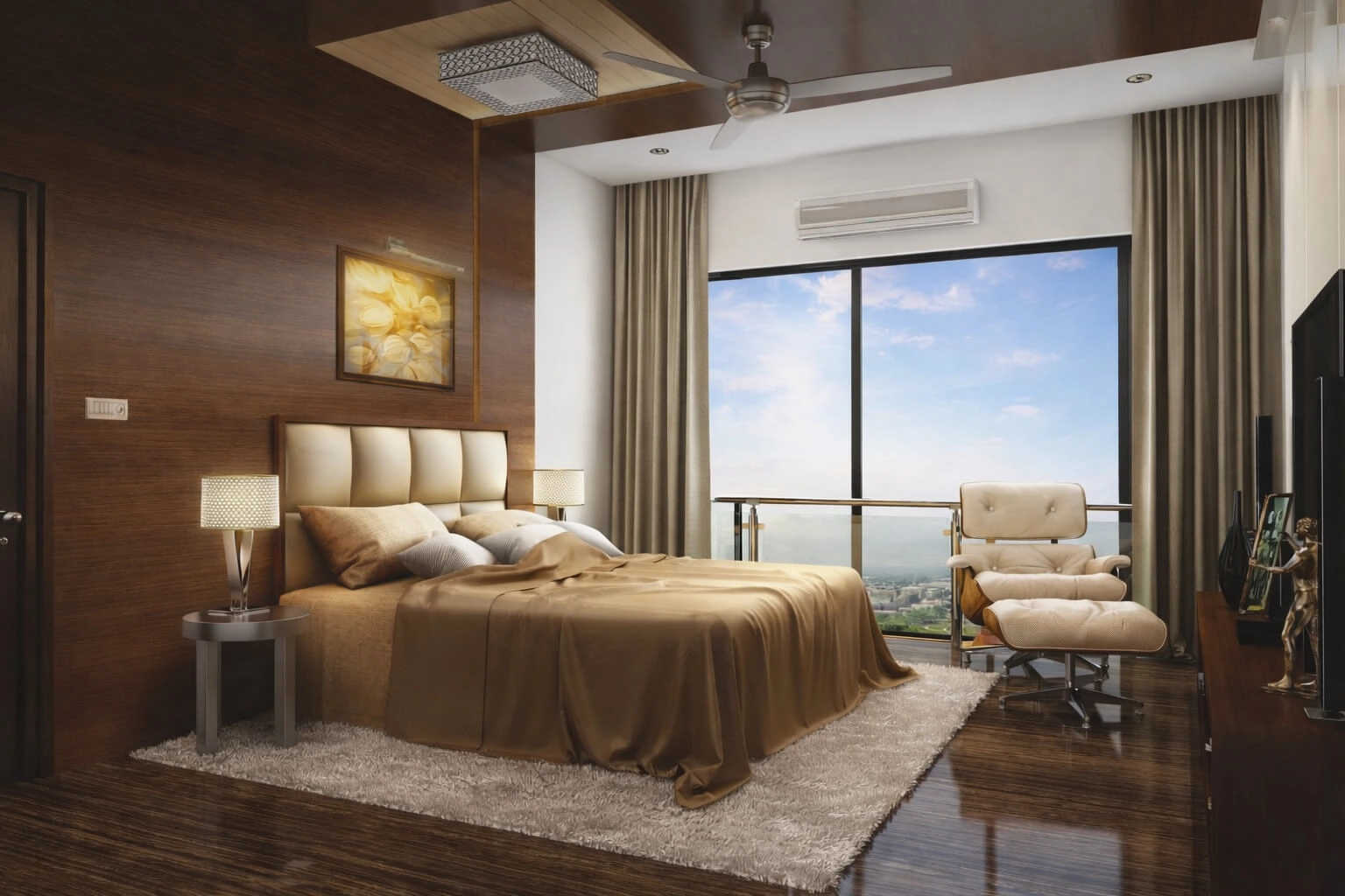 Tridhaatu Kshitij Matunga - Bedroom