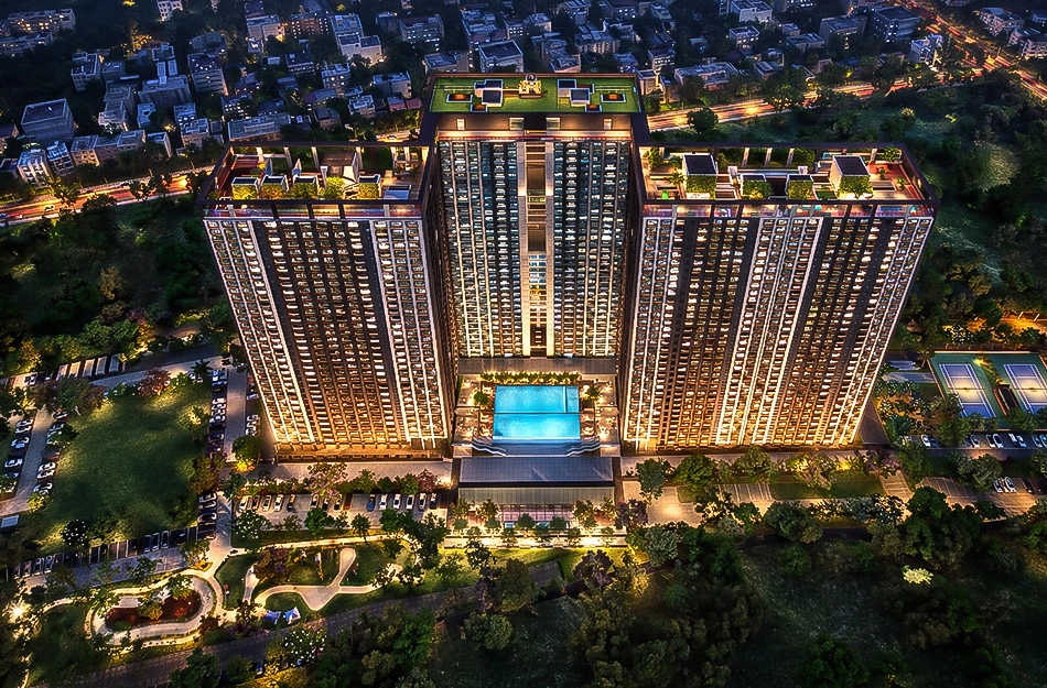 Purva Atmosphere Thanisandra - Thanisandradronview