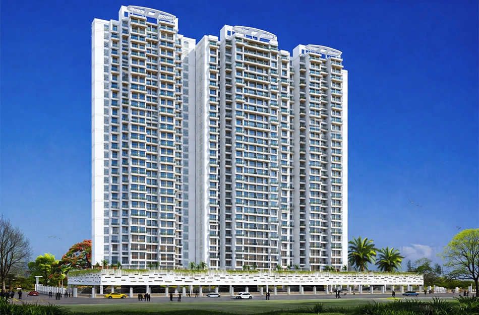 Juhi Luxuria Kharghar - Elevation