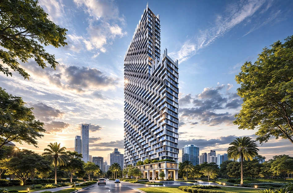 Hubtown Celeste Worli - Elevation