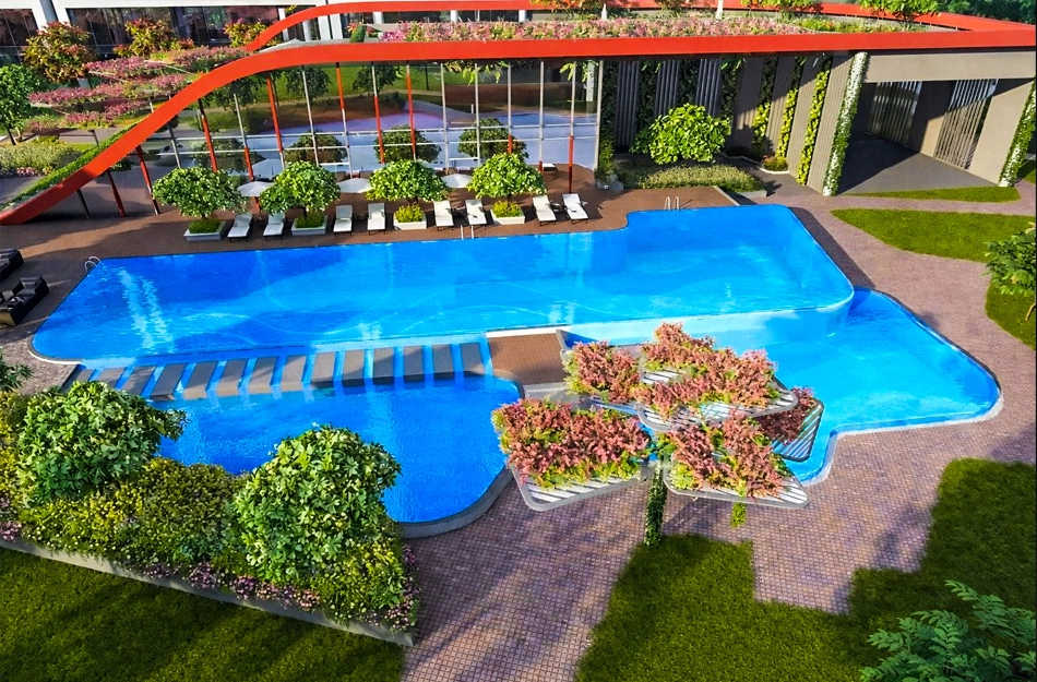 Shapoorji Northern Lights Pokhran Road 2 - Swimming Pool
