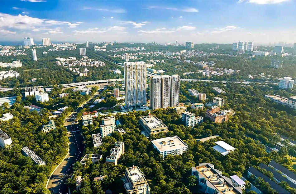 Embassy One Pokhran Road 2 - Elevation 2