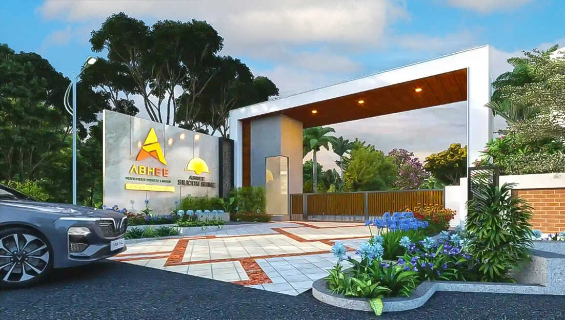 Abhee Silicon Shine Mullur - Project Entrance View