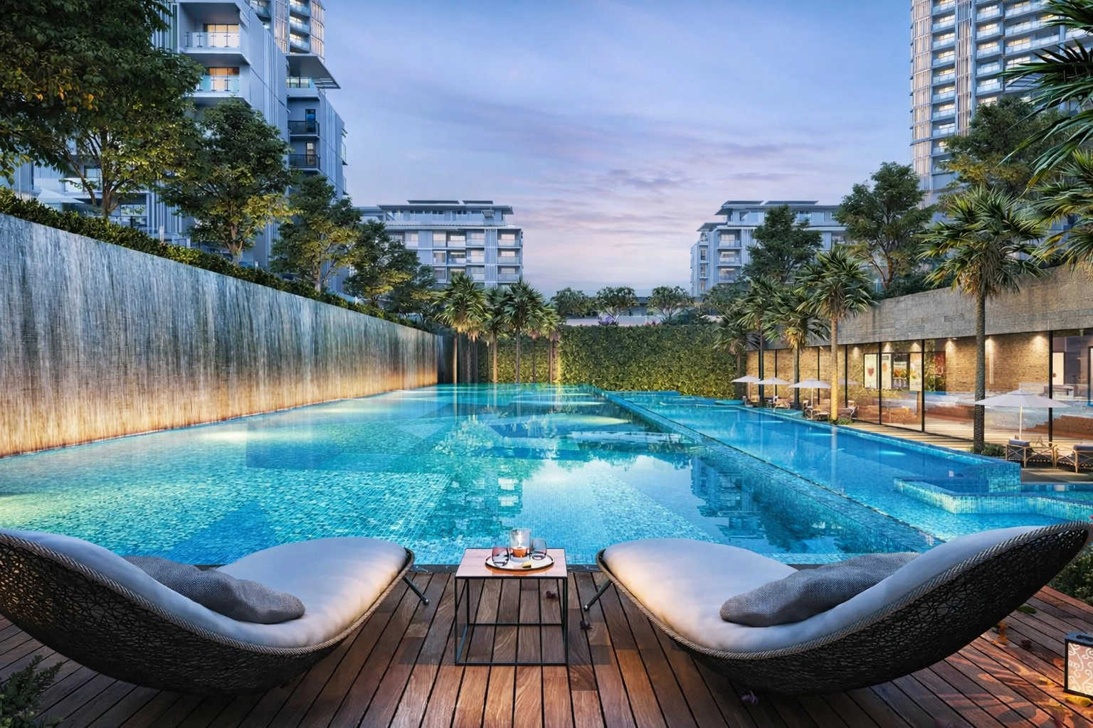 K Raheja Jade City Juinagar - Swimming Pool
