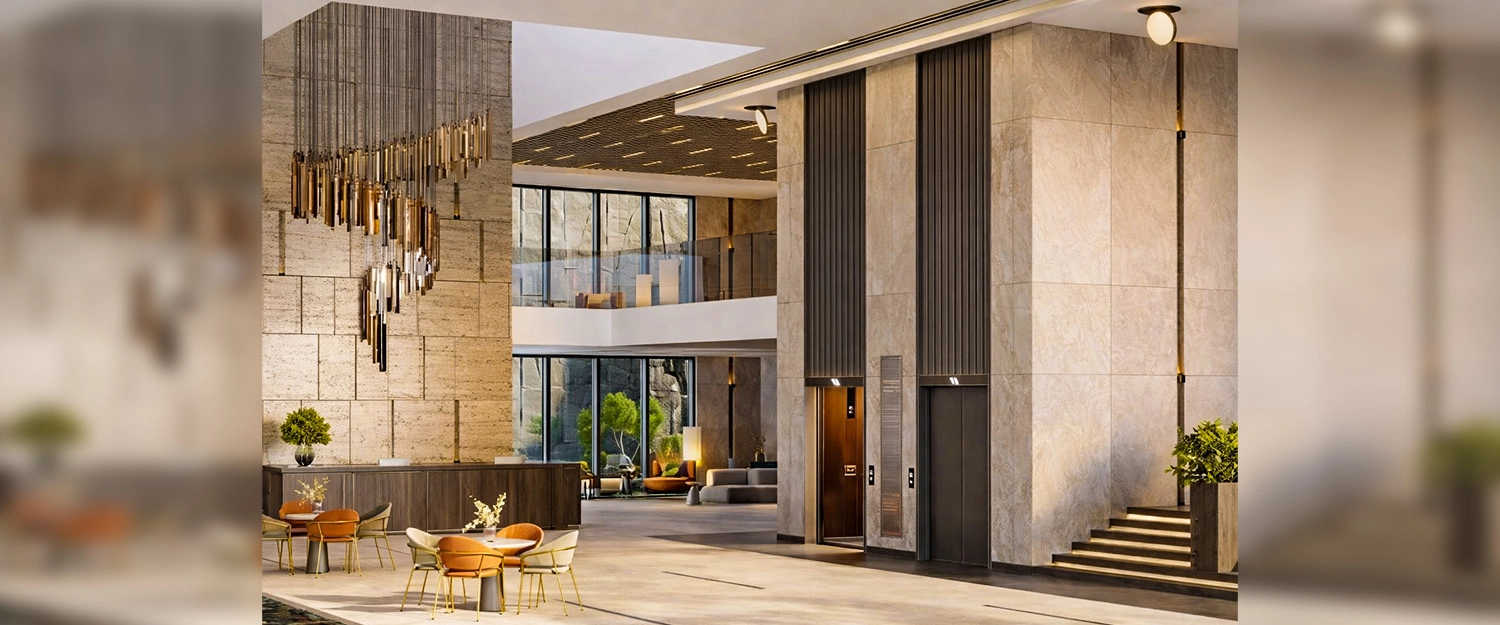 K Raheja Jade City Juinagar - Tower Entrance Lobby