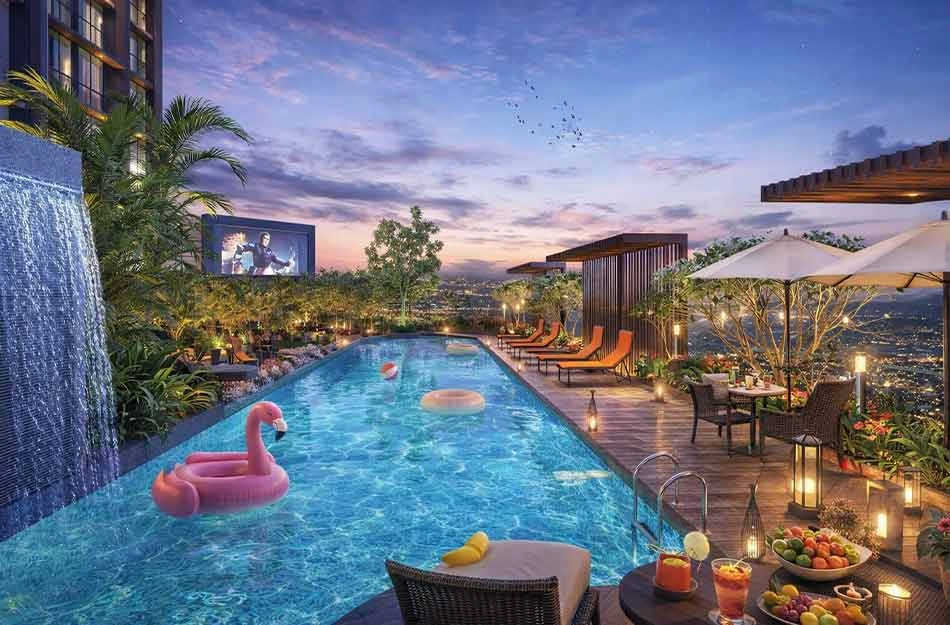 Multistar Autograph Residency Andheri - Swimming Pool