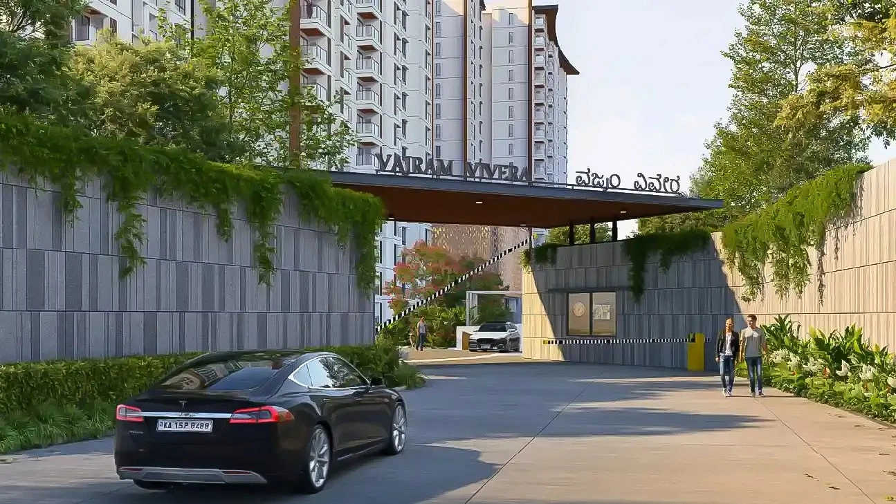 Vajram Vivera Kogilu - Project Entrance View