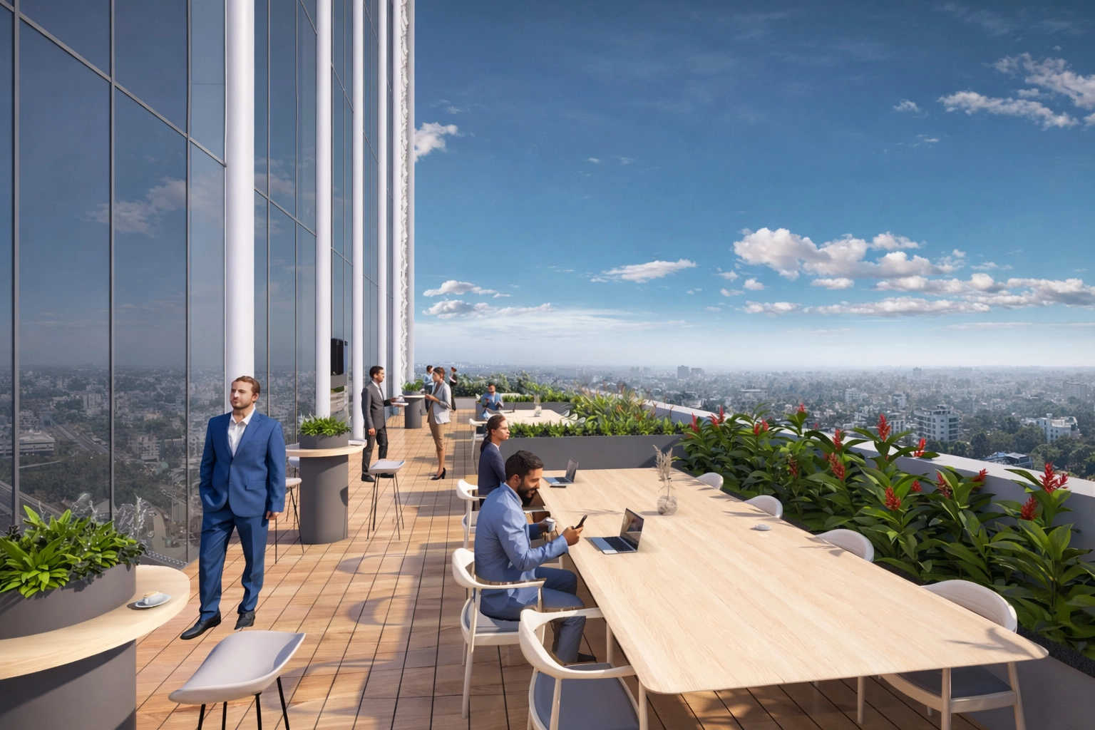 Merlin 18 East Koregaon Park Annexe - Tower Amenities