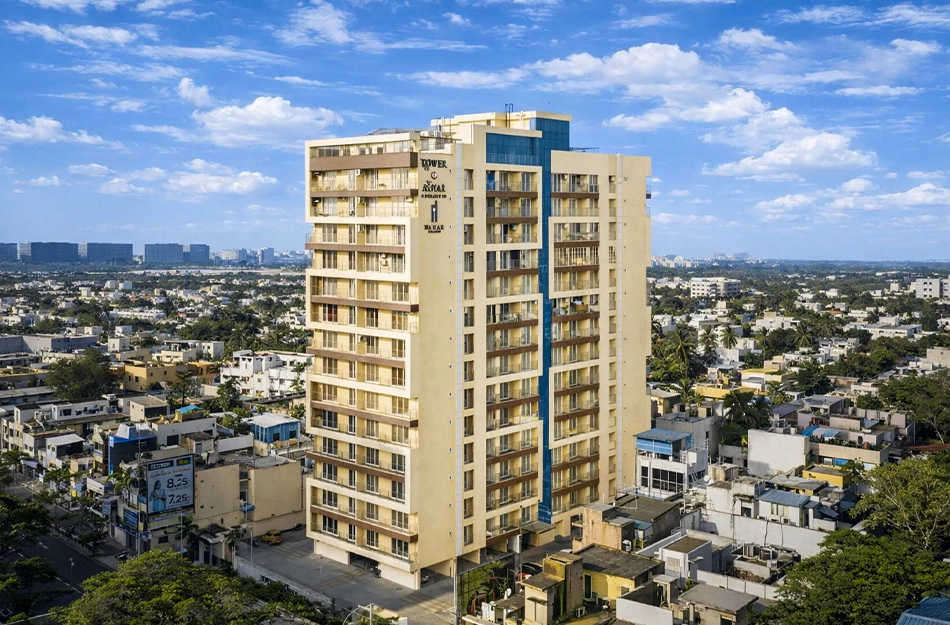 Nahar Adyar Tower Adyar - Elevation
