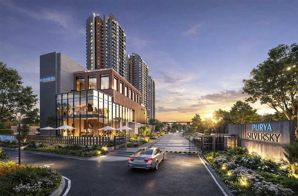 Purva Silversky Electronic City - Project Entrance View