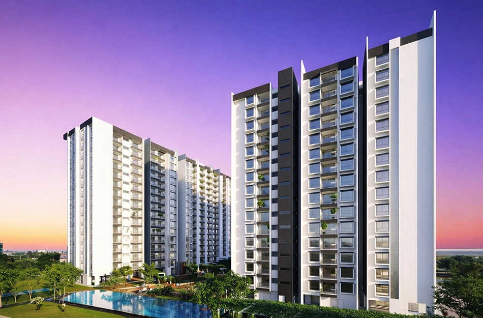 SNN Estates Felicity Thanisandra - Elevation 2