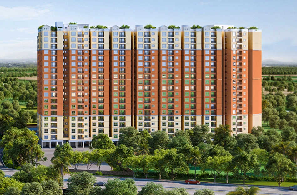 Urbanrise The Lakes Edge Madhavaram - Elevation
