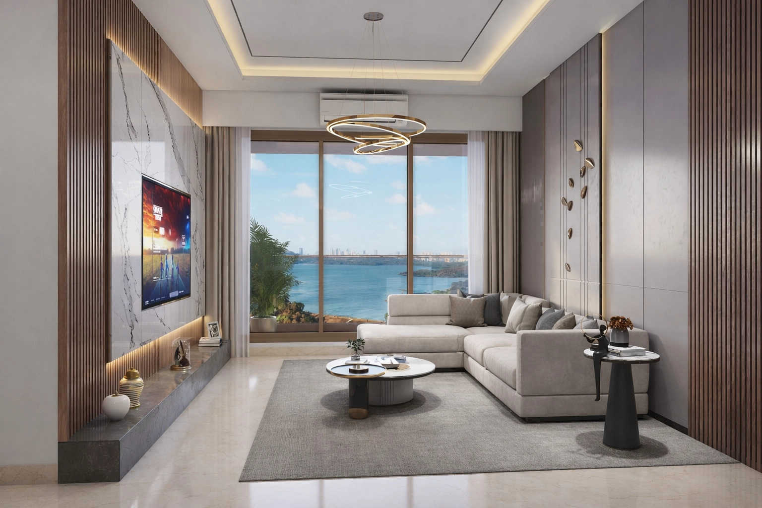 GHP Isle of Calm Powai - Living Room