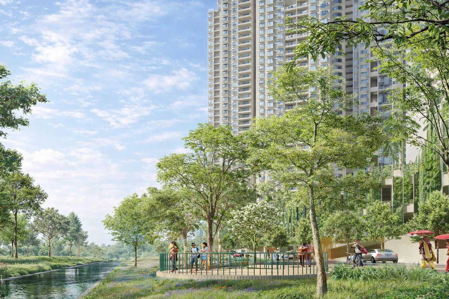 Bhartiya City Nikoo Garden Estate Devanahalli - Outdoor Space 3