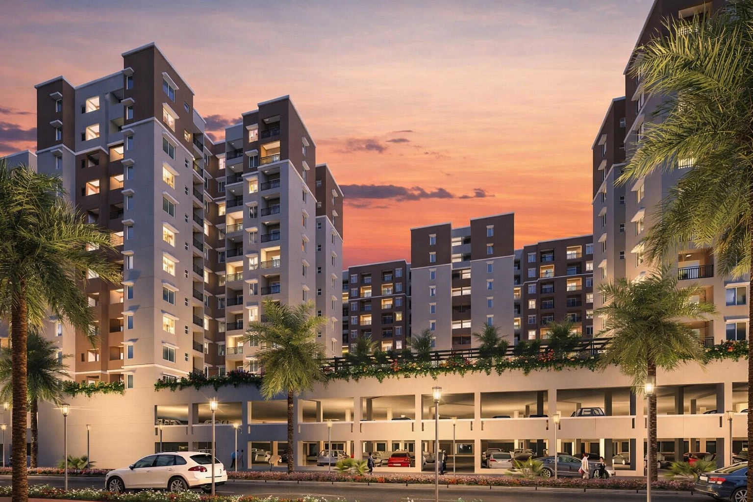 Provident Capella Whitefield - Whitefieldforntview