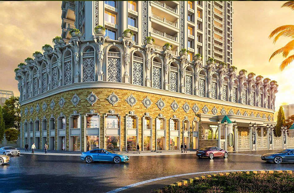 Tharwani Majestic Towers Kalyan - Project Front View