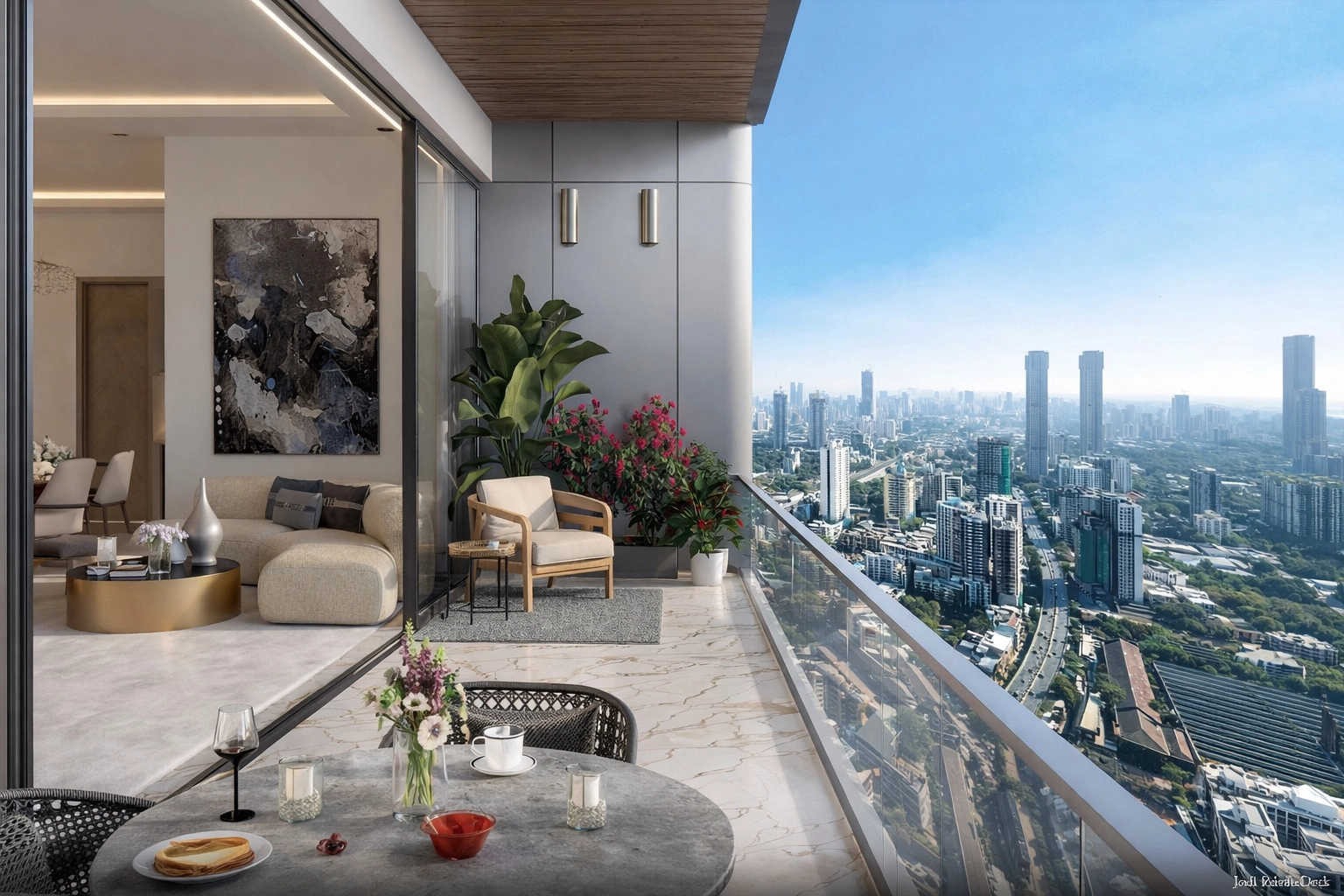 Tribeca The Edge Parel - Balcony