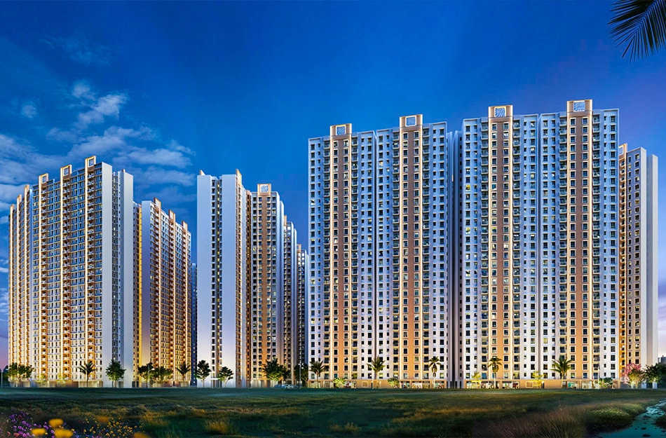Dosti Greater Thane Bhiwandi - Elevation