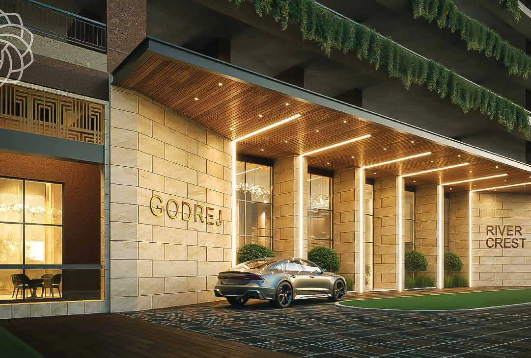 Godrej Rivercrest Kharadi - Project Entrance View