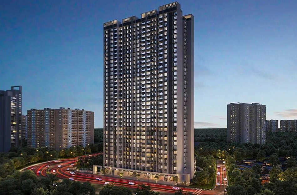 Dosti Heron Balkum - Elevation 3