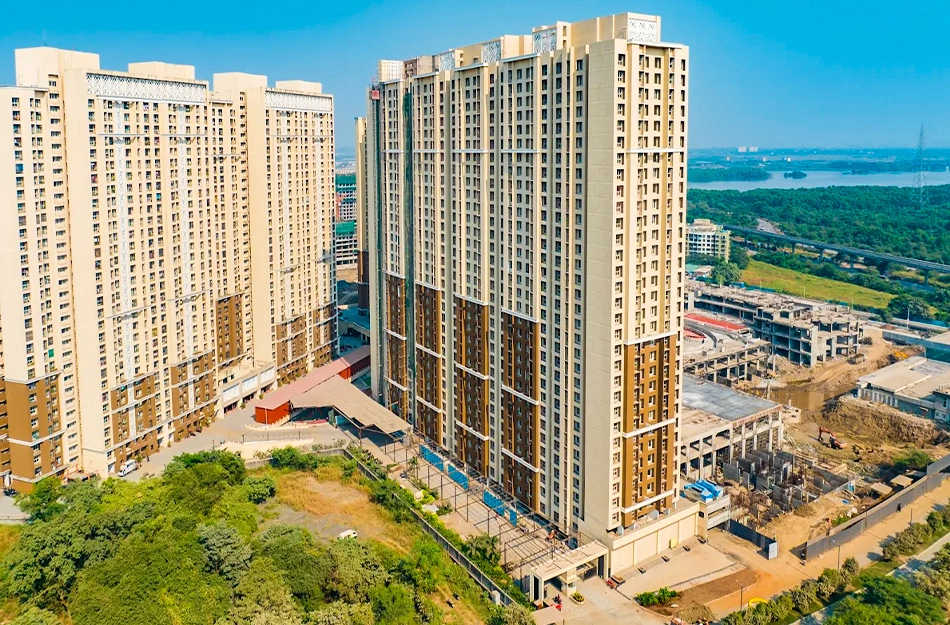 Dosti Pine Kolshet Road - Actual Images