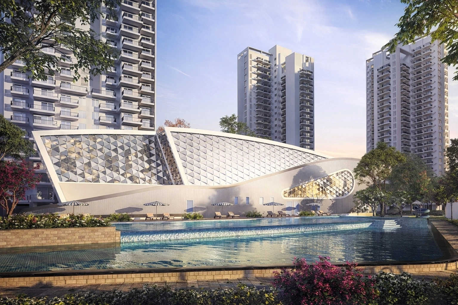 Godrej Nature Plus Sector 33 Gurgaon - Swimming Pool