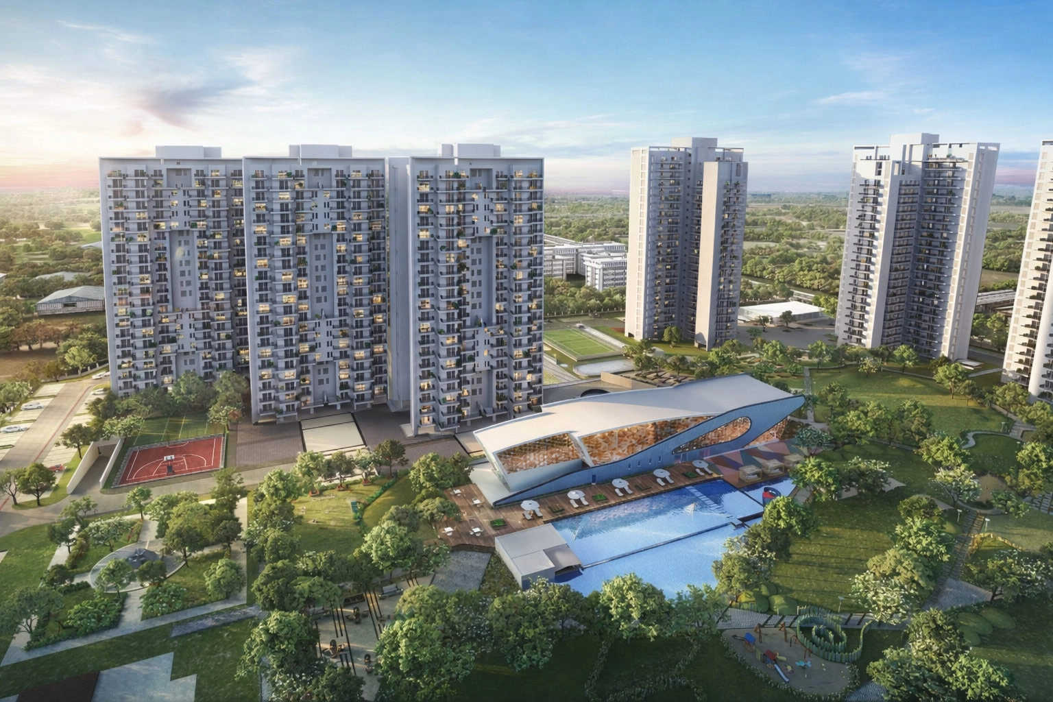 Godrej Nature Plus Sector 33 Gurgaon - Elevation 2