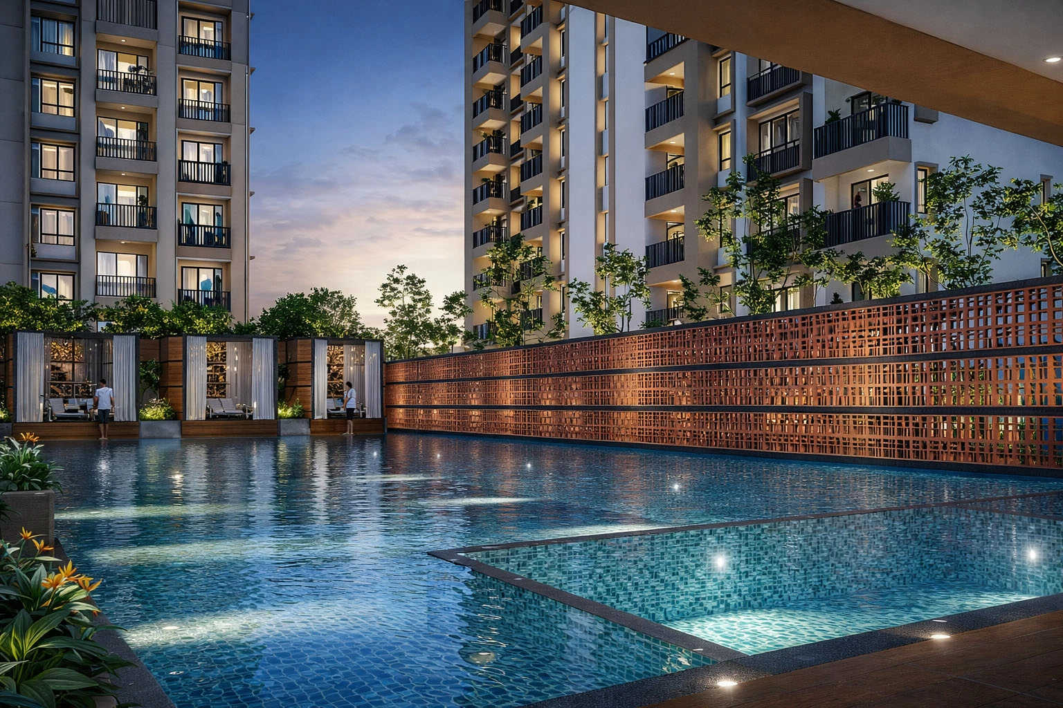 Mahindra IvyLush Wagholi - Swimming Pool