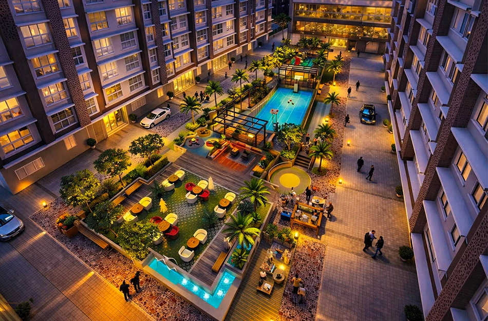 Platinum Life Andheri - Outdoor Space 4