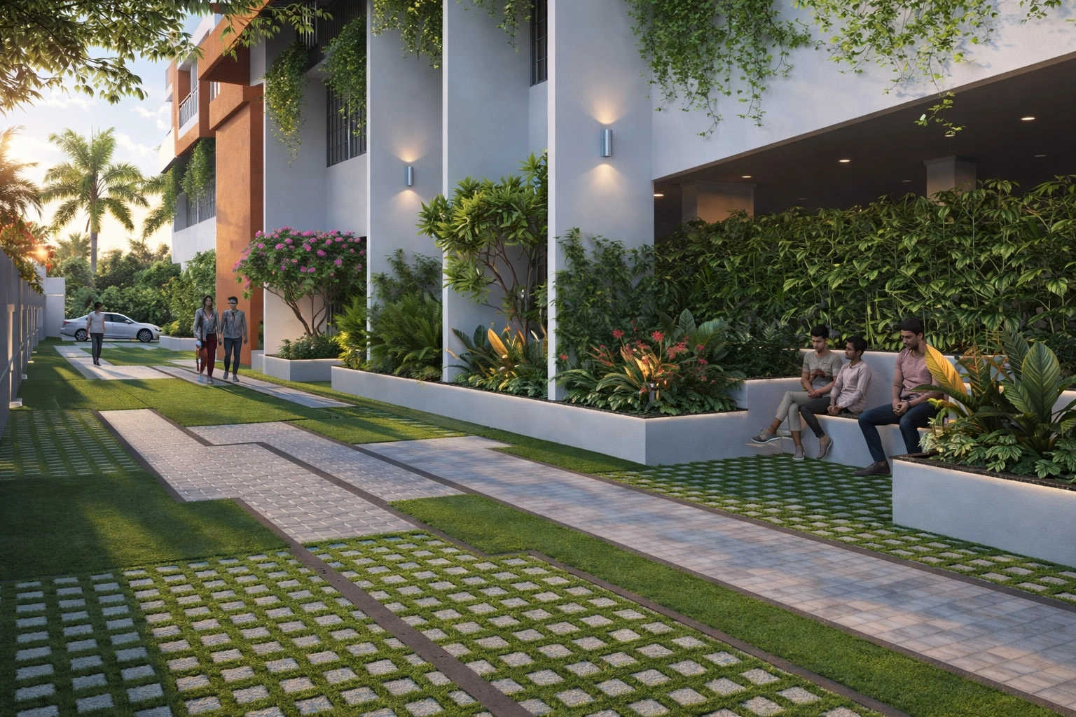 Krisala 41 Zillenia Pimpri Chinchwad - Outdoor Amenities 3