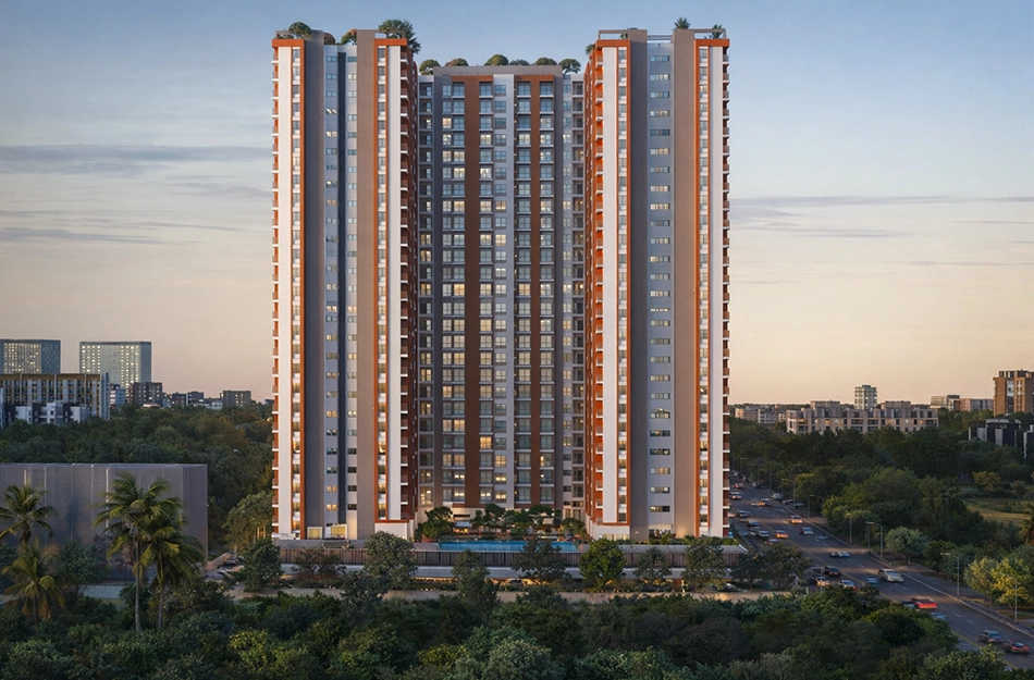 Krisala 41 Zillenia Pimpri Chinchwad - Elevation