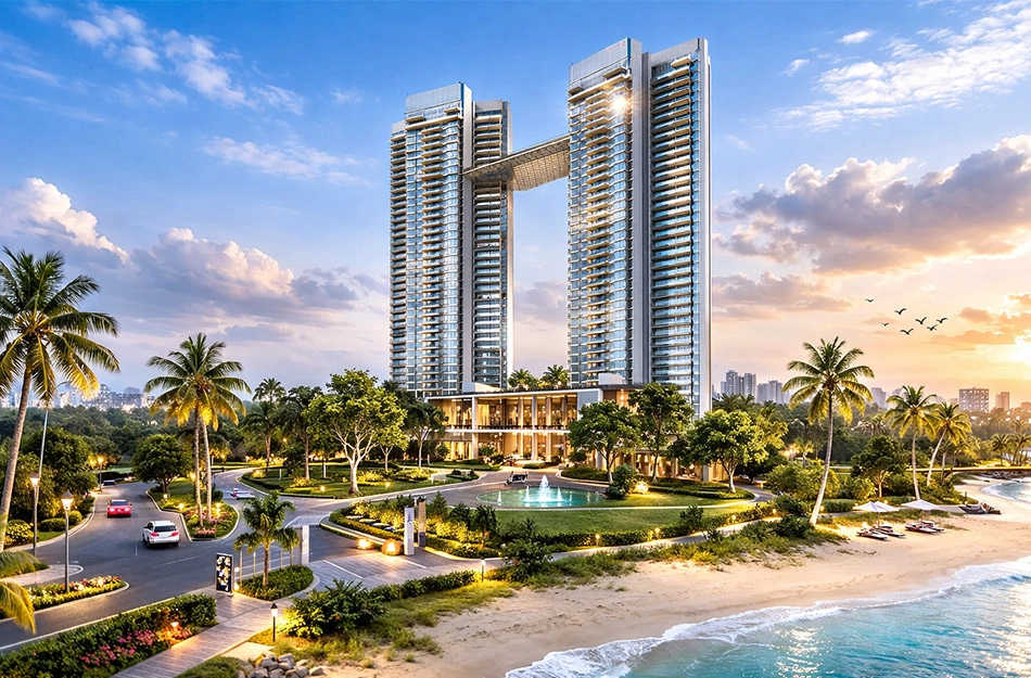 Raheja Exotica Cyprus Versova - Elevation