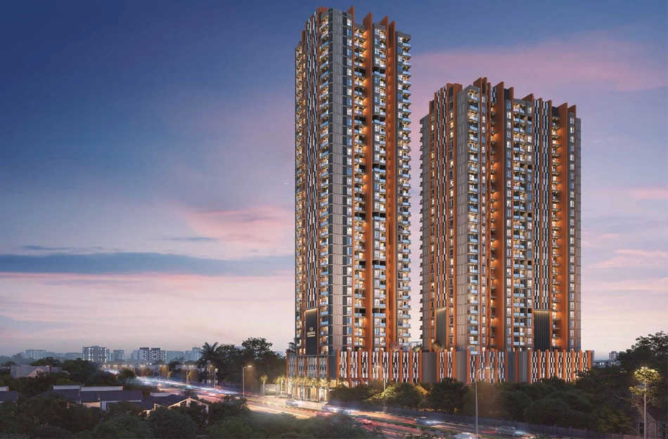 Krisala Aventis Tathawade - Elevation 3
