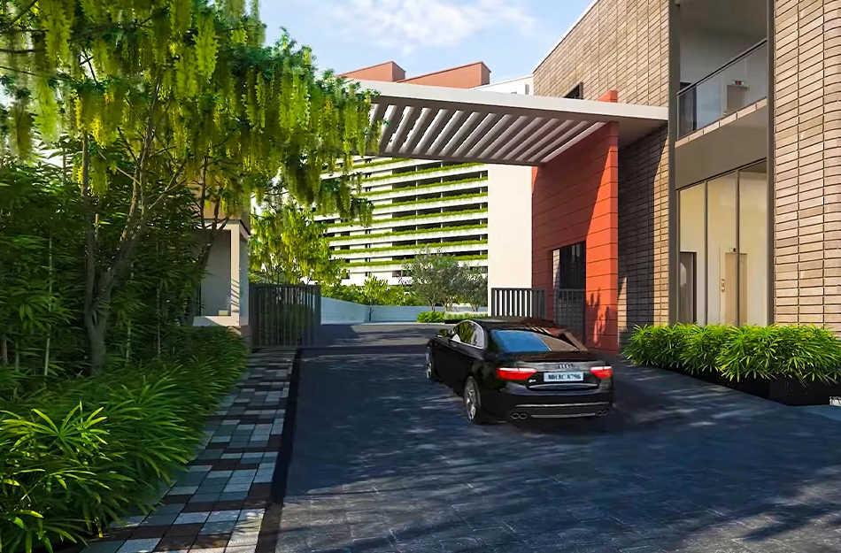 Godrej Ascend Kolshet Road - Project Entrance View