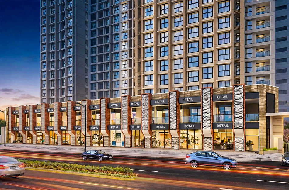 Godrej Ascend Kolshet Road - Project Front View